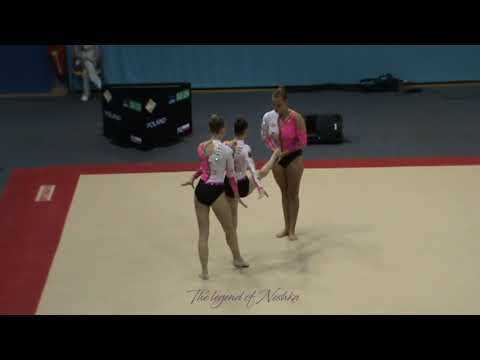 GER 1 - Women group Acro worlds Levallois 2014 qualifs Dynamic
