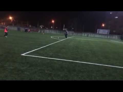 Nicola Garofalo in allenamento 2015 con la scuola calcio progetto giovani cardito