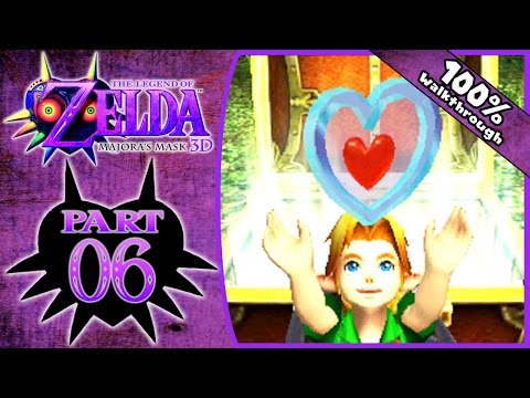 The Legend of Zelda: Majora's Mask 3D - Part 6 | Termina Field Hearts! [100% Walkthrough]