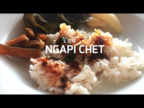 Burmese Chili Sauce (Village style) | Taw Nga Pi Chet
