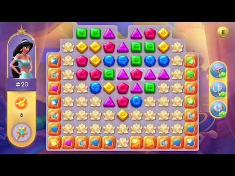 Disney Princess Majestic Quest Level 273 NO BOOSTERS - A S GAMING ✔️