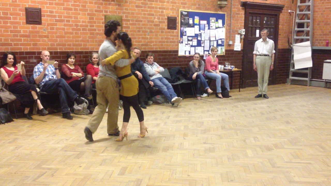 Maral Kojayan & Mariano Laplume - Colgadas. After class demonstration