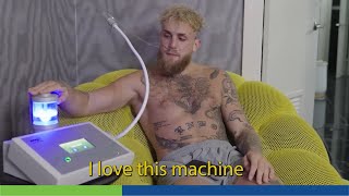 JAKE PAUL TRAINING VIDEO | Insane Device for Workout Recovery! 👊 #fighting #boxing #youtubevideo #vs