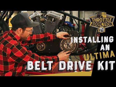 How To: Install an Open Belt Drive Primary | Ultima Old School 2" Belt Drive Kit