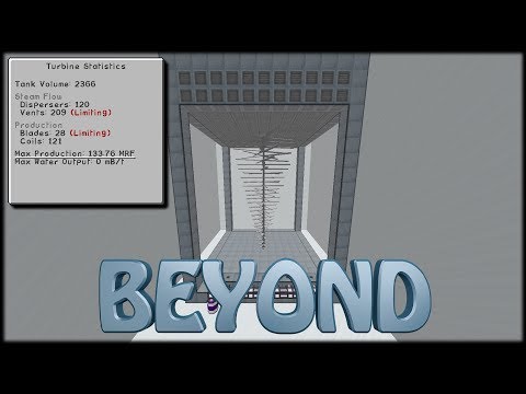 133MIO RF/T (?) Mit Einer Turbine! - Minecraft Beyond [#46] - FTB Beyond Modpack