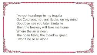 J.J. Cale - Teardrops in My Tequila Lyrics