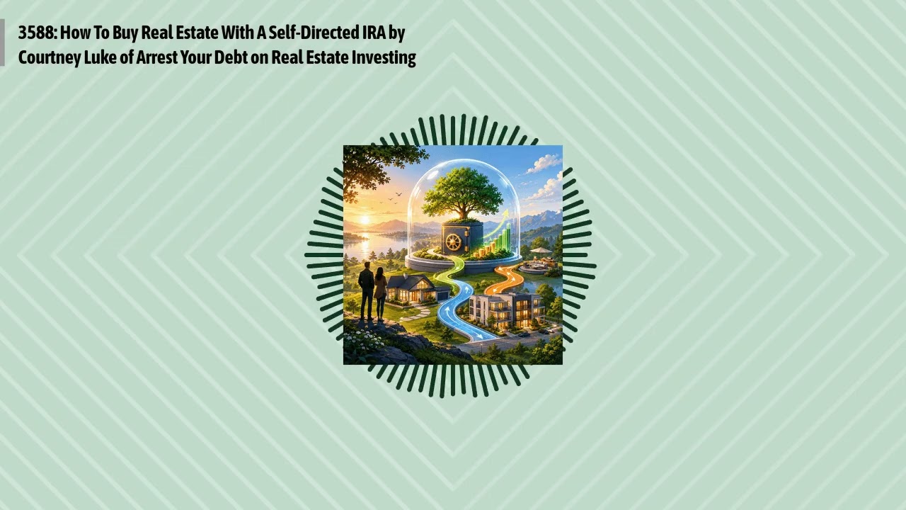 3588: How To Buy Real Estate With A Self-Directed IRA by Courtney Luke of Arrest Your Debt on...