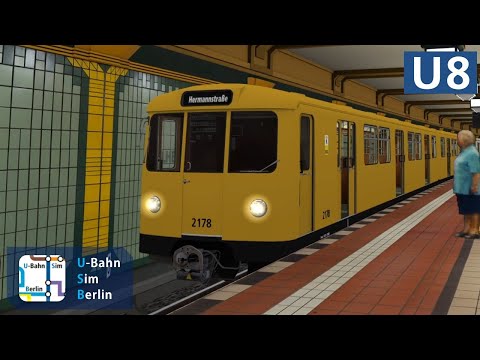Sessions - U8 - 90er Jahre | U-Bahn Sim Berlin | Baureihe D | Trainz 2009