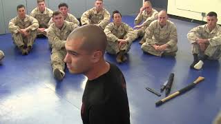 Marine Corps Tan Belt Test (chokeholds are performed)