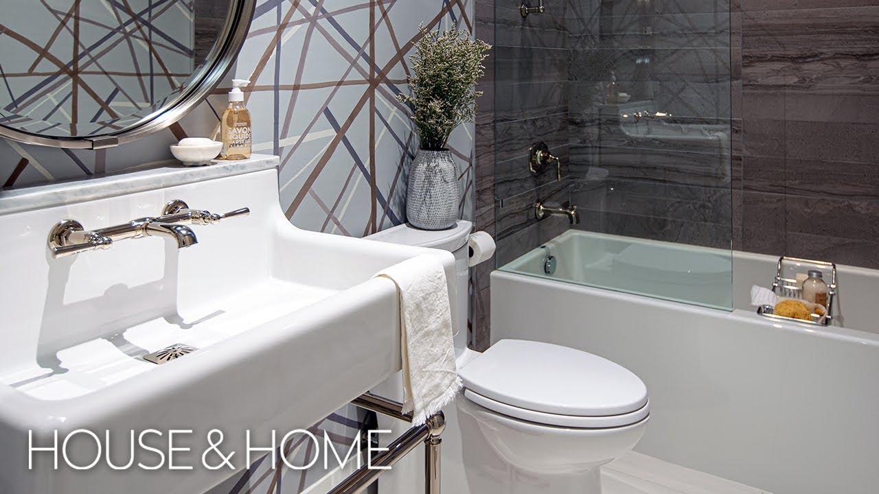 How New Fixtures Elevate A Basic Bathroom - Video