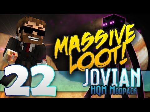 Minecraft - "JOVIAN"- FTB -HQM MOD PACK- "MASSIVE AMOUNTS OF LOOT!" - EP22
