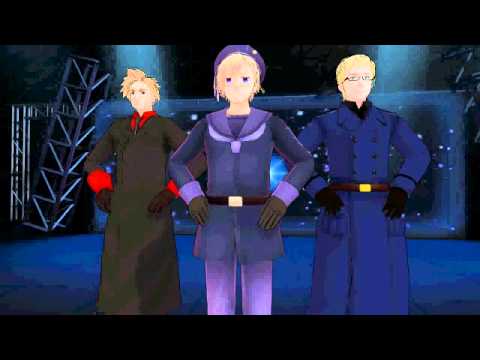 [ APH X MMD ]  Ievan polkka nordic 5