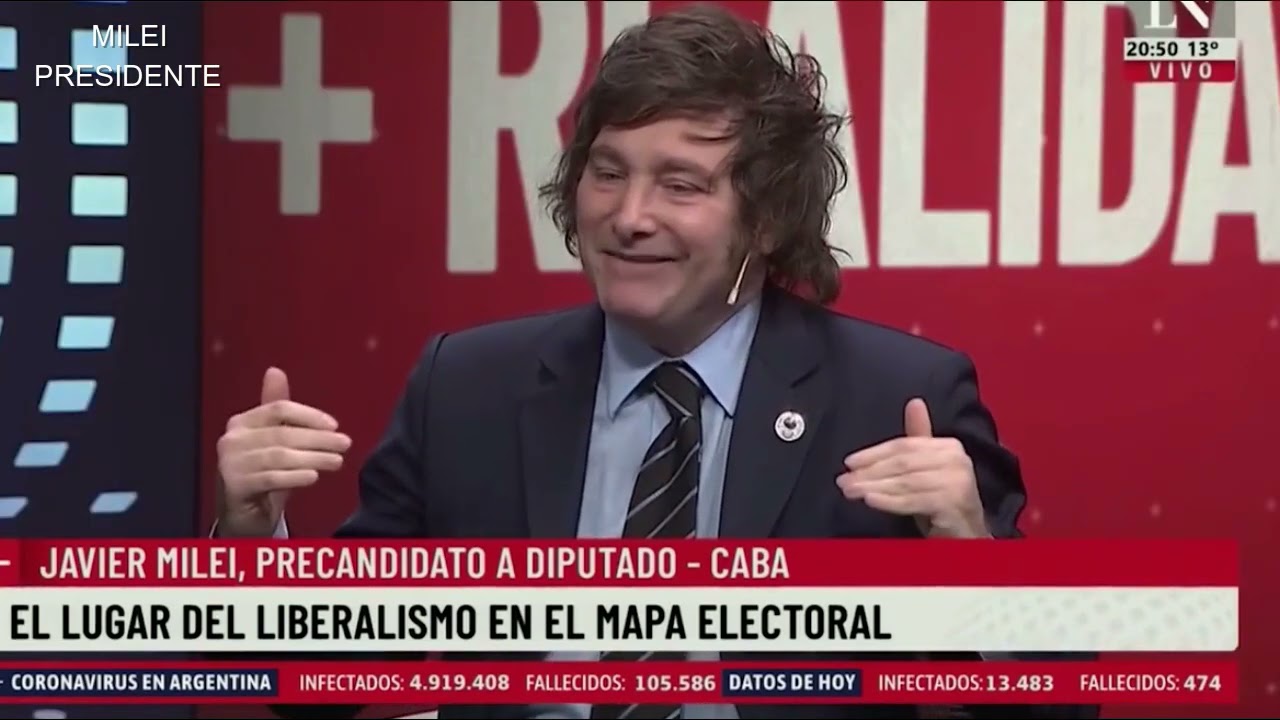 "Los jóvenes están despertando" Javier Milei con Jonatán Viale en LN+- 30/07/21