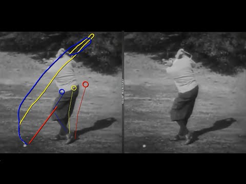 Bobby Jones, Walter Hagen, Gene Sarazen - Golf Swing - Tracer - Legends