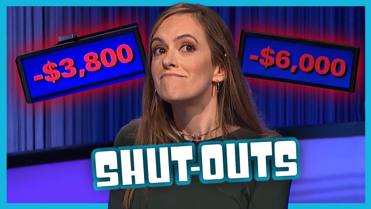 The Top 5 Brutal Shut-Outs! | World of Jeopardy
