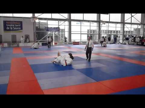 l'open NE WAZA d'Orleans 22/01/2012 Cécile Fléchon vs TBA2