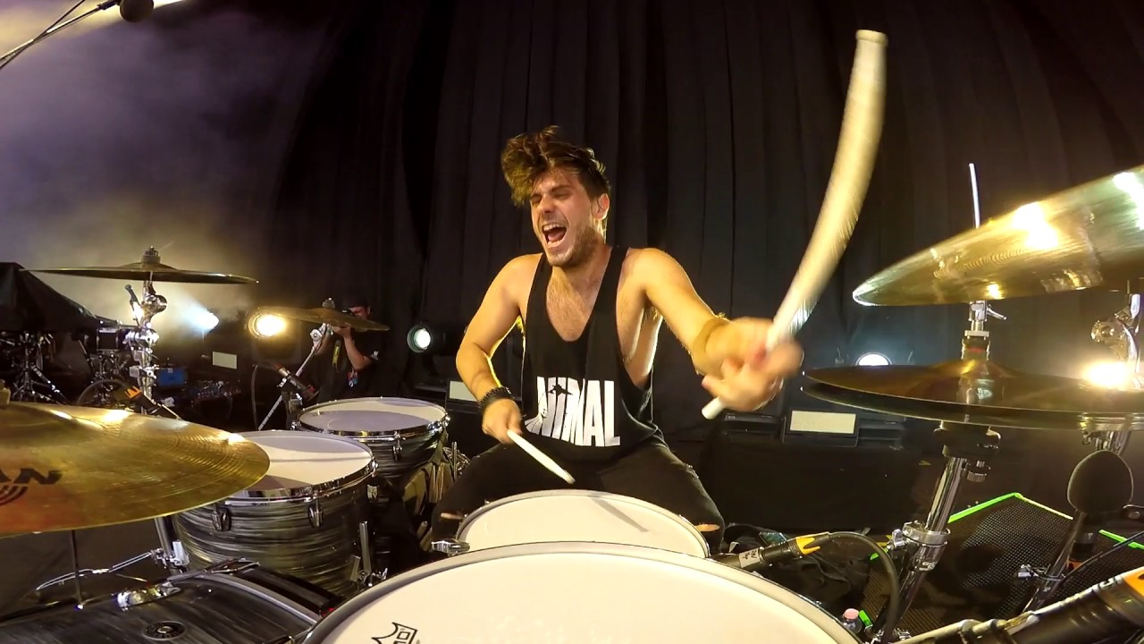 ROCK AM RING 2017 - 2CELLOS Drum Solo by Dusan Drums 