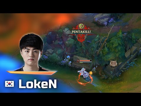 LokeN crushed enemy team on Zeri