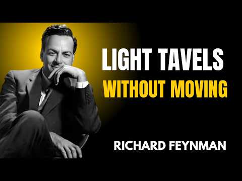 How Light Travels Without Moving: The Feynman Reality Check