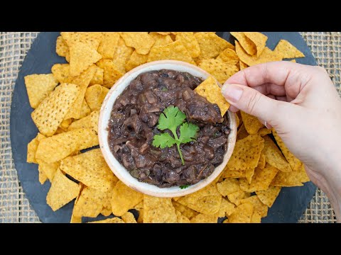 Spicy Black Bean Dip Recipe