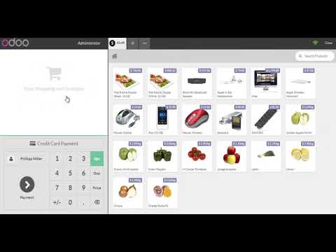 Odoo - Credit Card Charge in POS