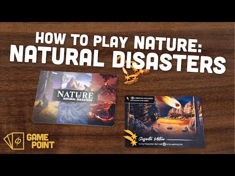 How to Play Nature: Natural Disasters Module | Game Expansion Rules in 2.5 Minutes