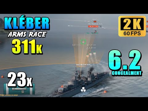 Kléber - Great torpedo boat with Legendary upgrade