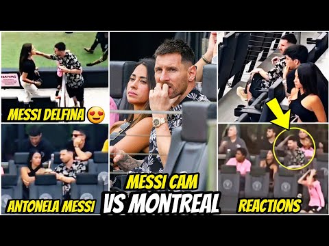 😍Messi met Suarez Daughter Delfina and shared his mate with his family & Reactions vs Montreal