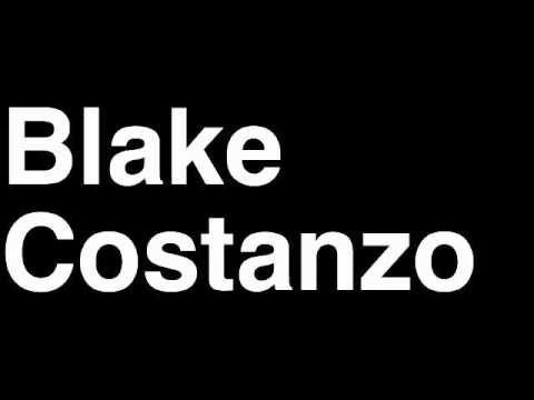 How to Pronounce Blake Costanzo San Francisco 49ers NFL Football Touchdown TD Tackle Hit Yard Run