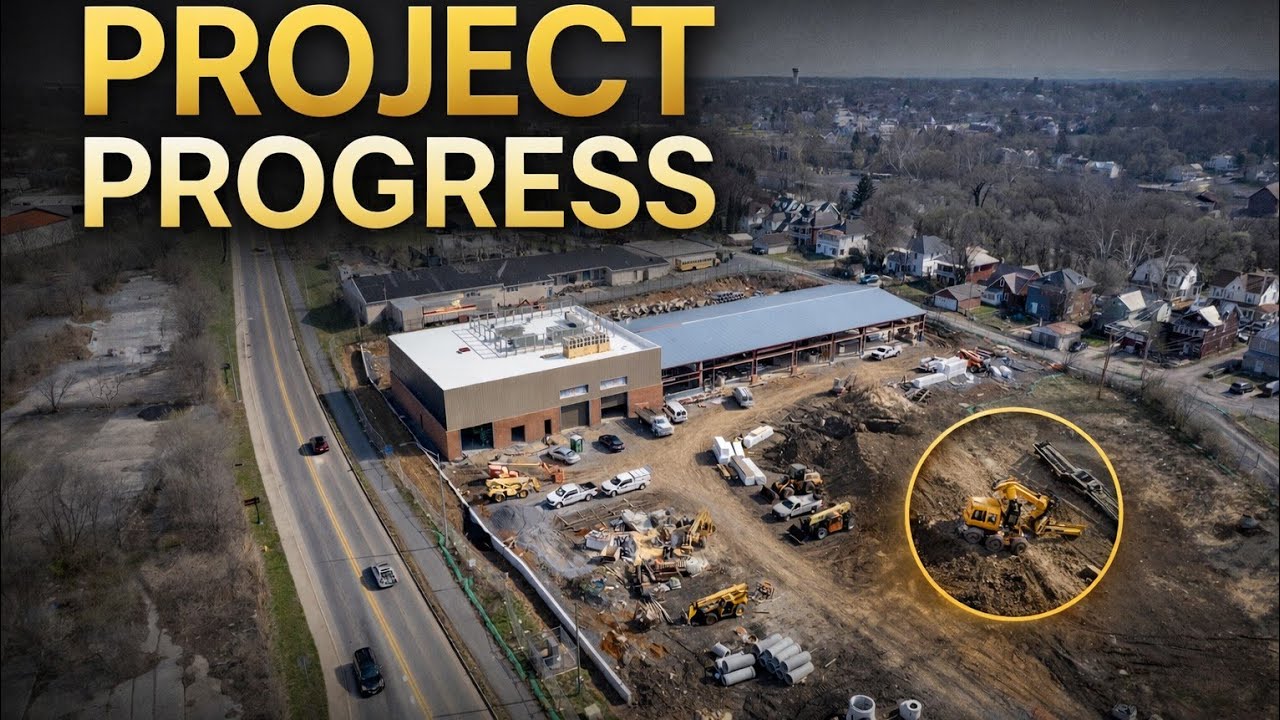 Cinematic Construction Progress | EPTA Multimodal Transit Center