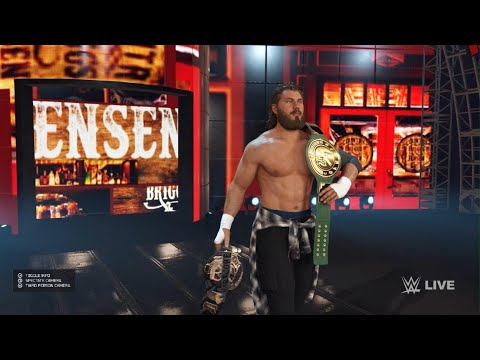 Brooks Jensen vs. Ashantee the Adonis - NXT Falls Count Anywhere - WWE 2K25