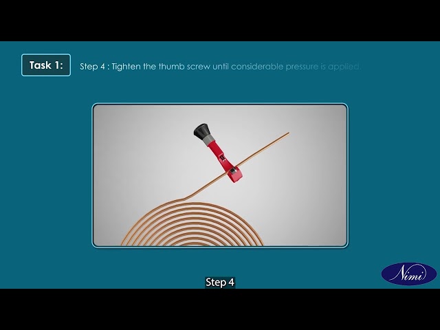 pinch-off copper tubing