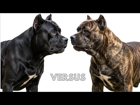 The Ultimate Showdown: Cane Corso vs Presa Canario