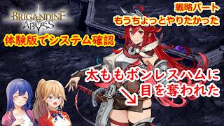[ゆっくり実況]体験版ブリガンダインアビス システム確認