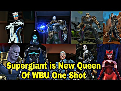 Supergiant Uniform Review & Wbu One Shot Showcase - Marvel Future Fight