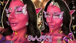 FAIRY HALLOWEEN MAKEUP LOOK 🧚‍♀️