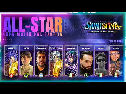 TORNEIO AO VIVO SHOWMATCH DA PARTITA! E DPS JAMIEL INTER-SERVER! - SAINT SEIYA AWAKENING