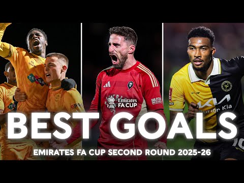 Fletcher, Drinan, Kabia & More | Best Second Round Goals | Emirates FA Cup 2025-26