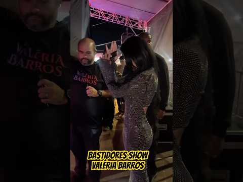 Bastidores show @valeriabarrosoficial em Campo Erê/SC. #valeriabarros