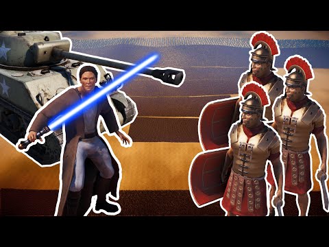 20 MILLION ROMAN GENERALS vs 350,000 JEDI KNIGHTS + 2,000 SHERMAN TANKS | UEBS 2