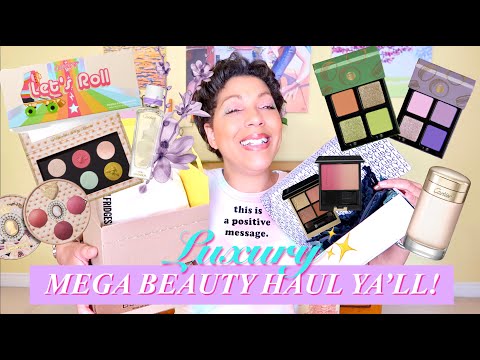 MEGA LUXURY BEAUTY HAUL Y’ALL!! Makeup & Fragrance 🛍 Suqqu, Pat McGrath, Cartier, Natasha, Clionadh