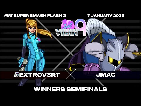 Extrov3rt (Zero Suit Samus) vs Jmac (Meta Knight) - Winners Semifinals - Just Vibin' 9