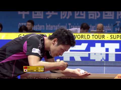 2015 China Open MS-SF Ma Long - Yuya Oshima (full match|short form in HD)