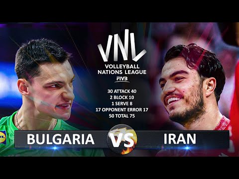 Bulgaria vs Iran | Men's VNL 2025