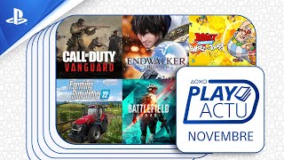 CALL OF DUTY: VANGUARD, BATTLEFIELD 2042, JUL - PLAY ACTU DE NOVEMBRE