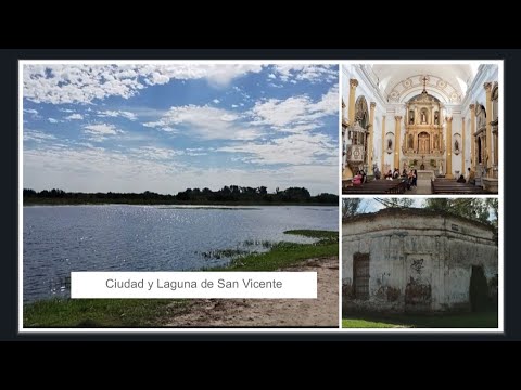 Ciudad y Laguna de San Vicente en Buenos Aires Argentina