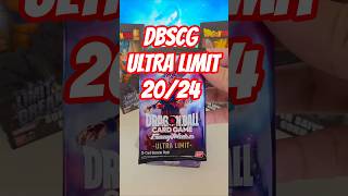 DBSCG Ultra limit #dragonball #dragonballsuper #dragonballtcg #animecommunity #packopening