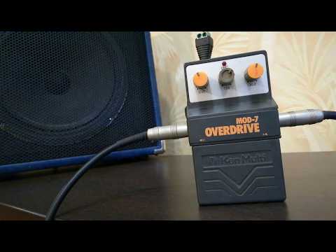 Vintage 4558 Chip Rare Early 80's MIJ Ken Multi Mod-7 Overdrive Pedal 1979-1983 Same As Aria AOD-1 image 10