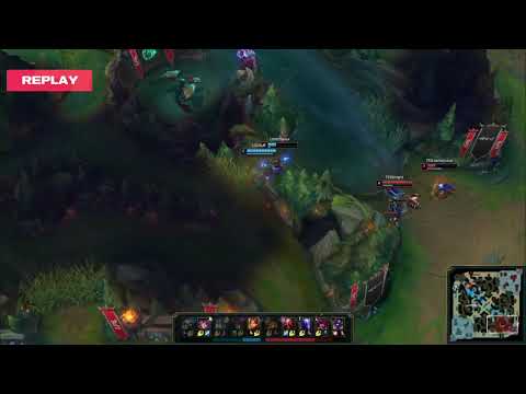 Top Esports JackeyLove turns 2v1 into a teamfight | Week 3 day 6 | TES vs LGD Game 2