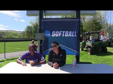 NCAA Div. III Softball Regional Amherst vs. WNE - Amherst Press Conference